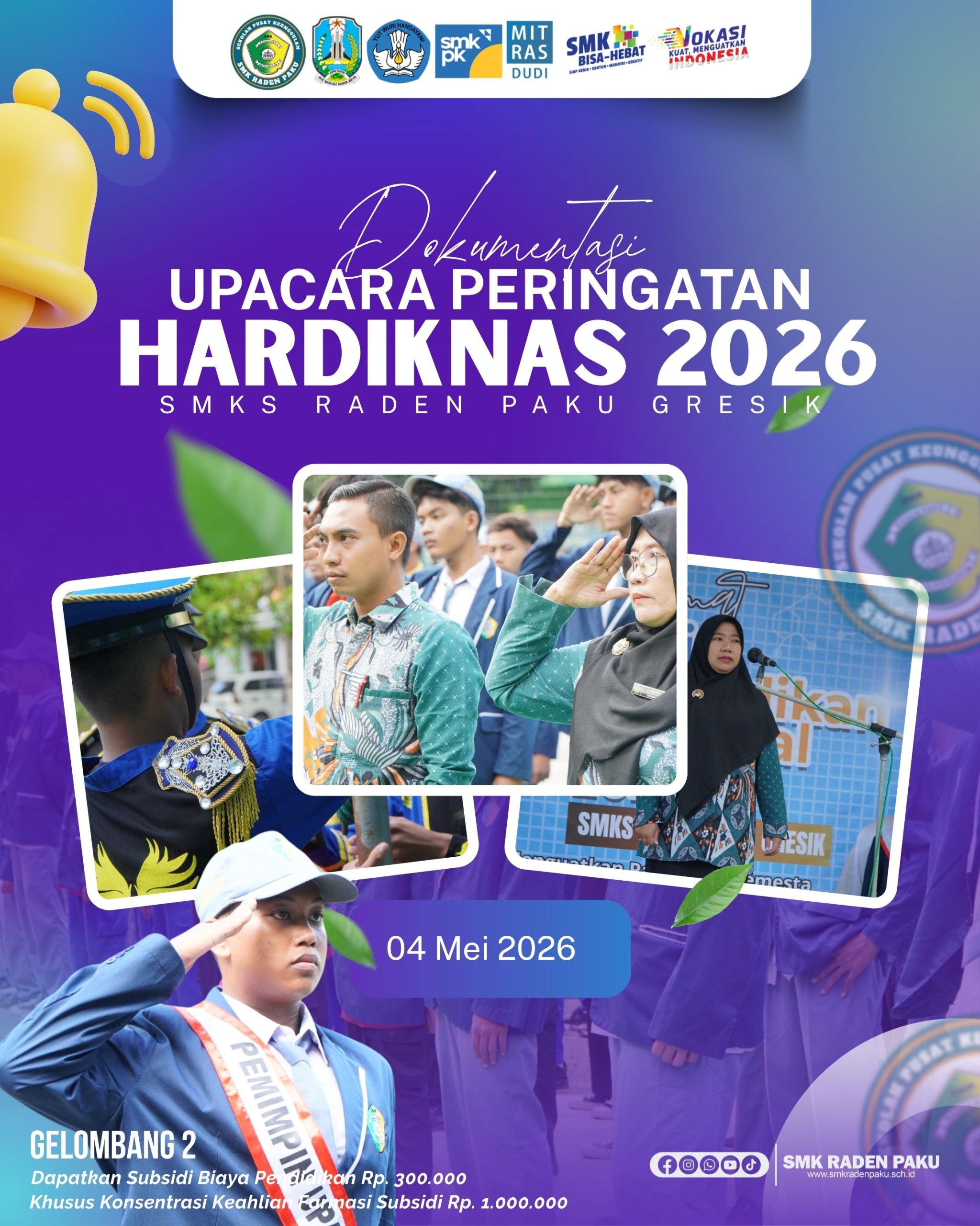 UPACARA PERINGATAN HARDIKNAS TAHUN 2026